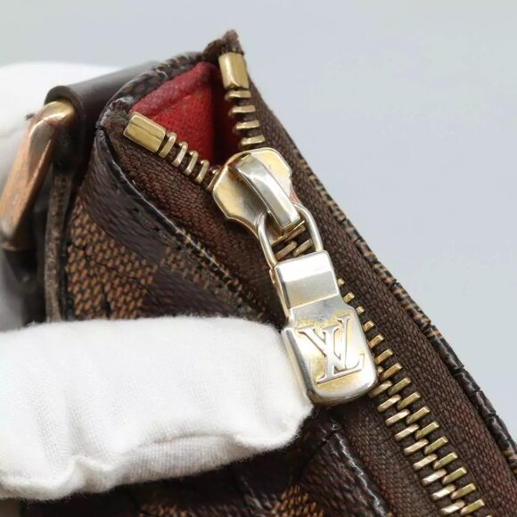 LOUIS VUITTON Damier Ebene Bloomsbury PM Shoulder Bag - Picture 8 of 16